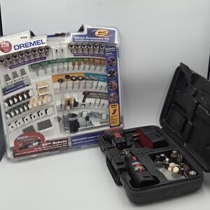 Dremel Mega Accessory Kit with Rotary Tool — Black
